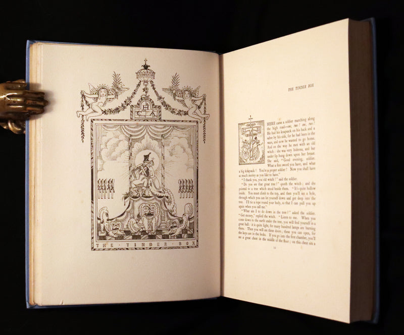 1924 Rare First Edition Book - Fairy Tales by Andersen Illustrated by KAY NIELSEN.