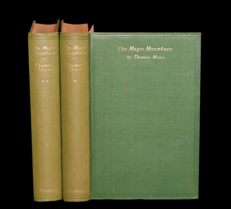 1927 Scarce First English Edition - The Magic Mountain (Der Zauberberg) by Thomas Mann.