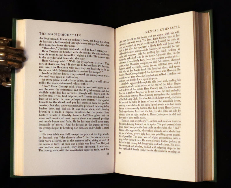 1927 Scarce First English Edition - The Magic Mountain (Der Zauberberg) by Thomas Mann.