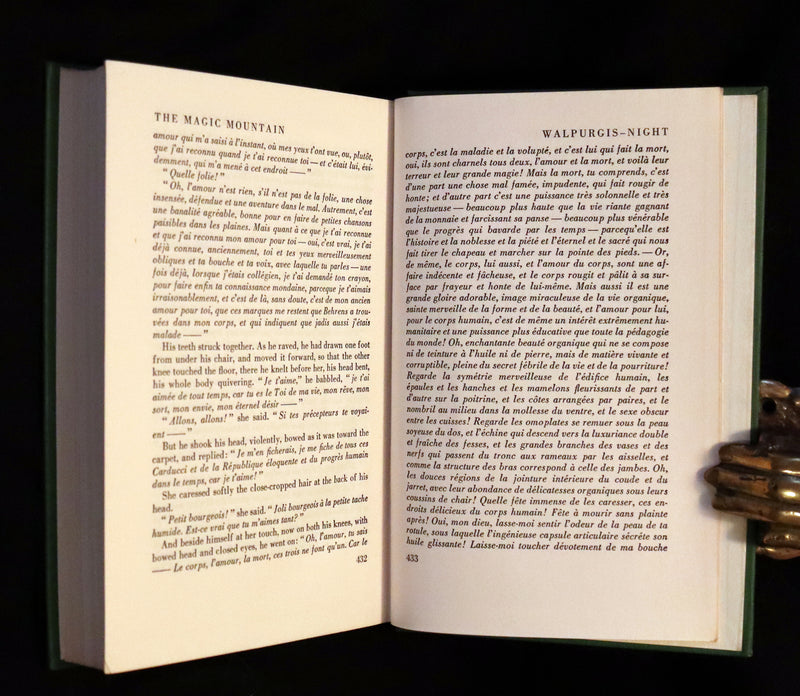 1927 Scarce First English Edition - The Magic Mountain (Der Zauberberg) by Thomas Mann.