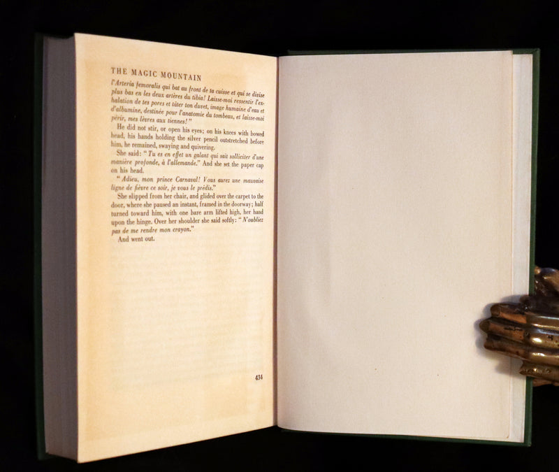 1927 Scarce First English Edition - The Magic Mountain (Der Zauberberg) by Thomas Mann.