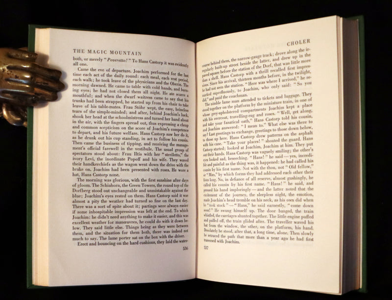 1927 Scarce First English Edition - The Magic Mountain (Der Zauberberg) by Thomas Mann.