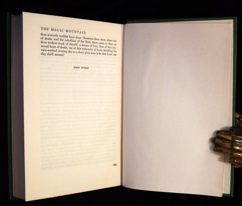 1927 Scarce First English Edition - The Magic Mountain (Der Zauberberg) by Thomas Mann.