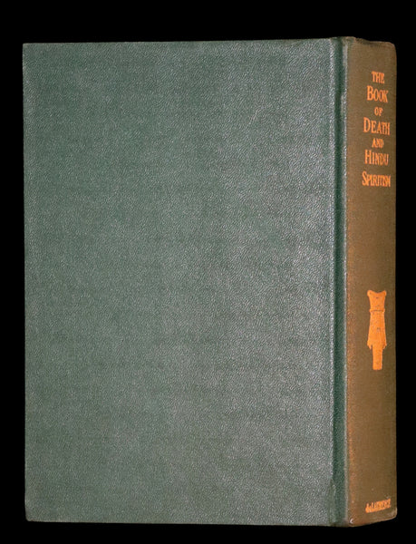 1944 Scarce Book -The Sacred Book of Death, Hindu Spiritism, Reincarnation by de Laurence.