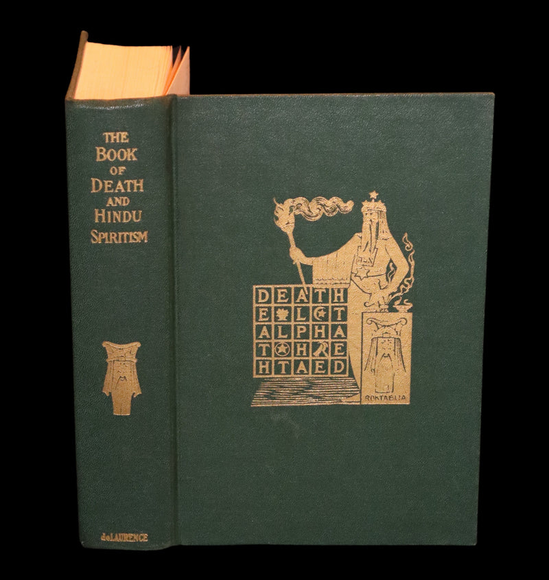 1944 Scarce Book -The Sacred Book of Death, Hindu Spiritism, Reincarnation by de Laurence.