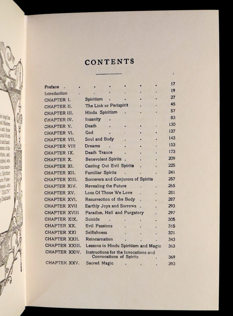 1944 Scarce Book -The Sacred Book of Death, Hindu Spiritism, Reincarnation by de Laurence.