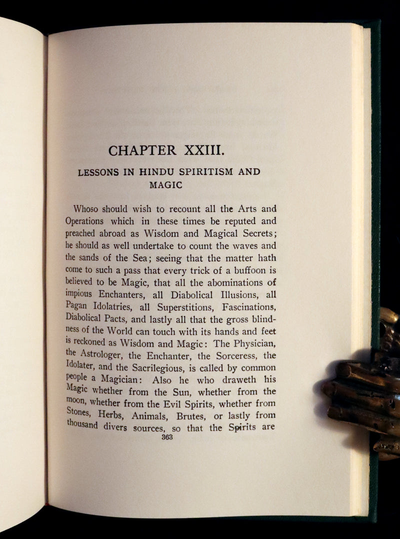 1944 Scarce Book -The Sacred Book of Death, Hindu Spiritism, Reincarnation by de Laurence.