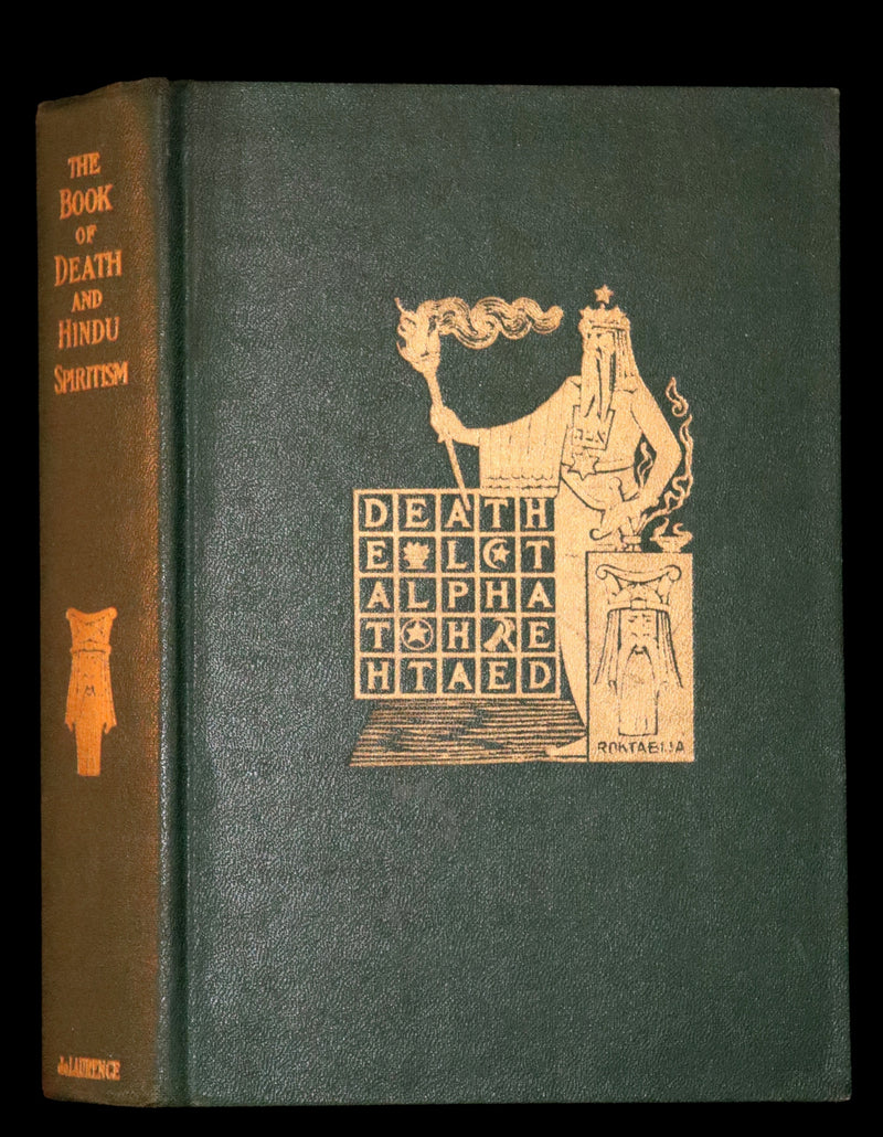 1944 Scarce Book -The Sacred Book of Death, Hindu Spiritism, Reincarnation by de Laurence.