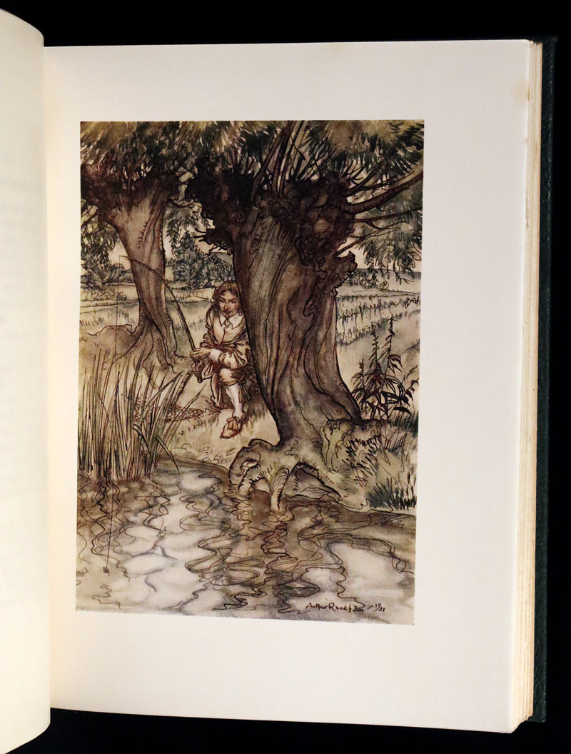 1931 Rare First Edition - THE COMPLEAT ANGLER by Izaak Walton illustrated by Arthur RACKHAM.