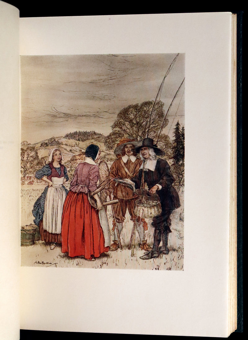1931 Rare First Edition - THE COMPLEAT ANGLER by Izaak Walton illustrated by Arthur RACKHAM.