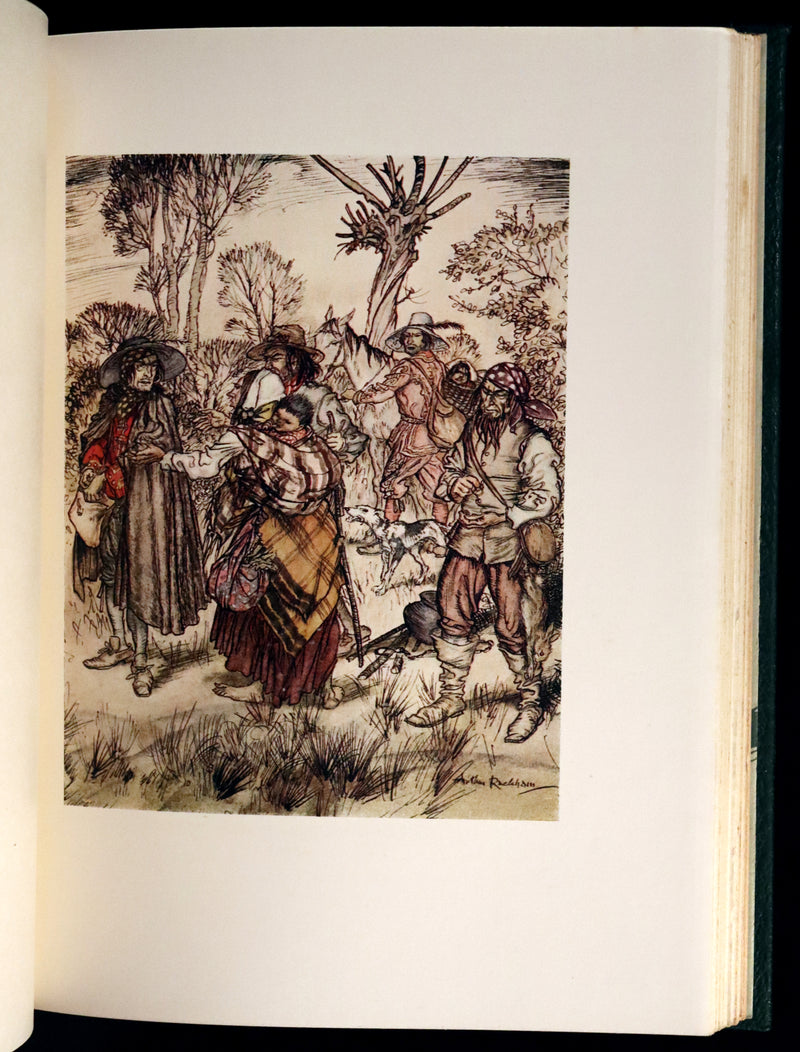 1931 Rare First Edition - THE COMPLEAT ANGLER by Izaak Walton illustrated by Arthur RACKHAM.