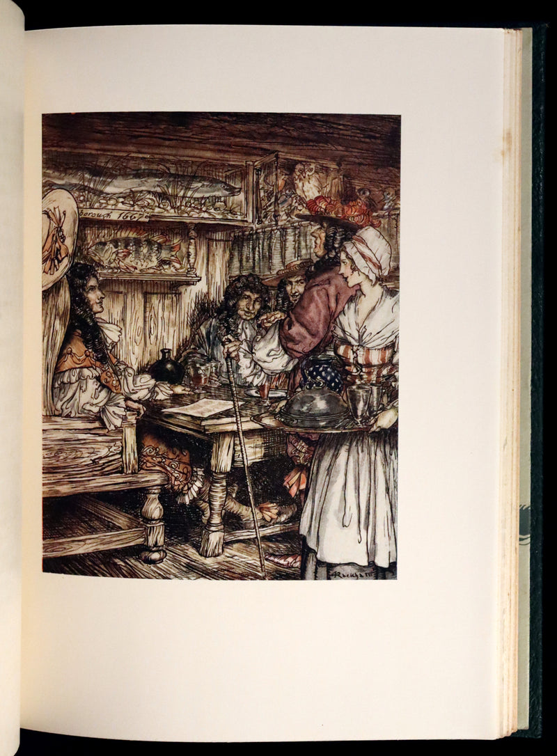 1931 Rare First Edition - THE COMPLEAT ANGLER by Izaak Walton illustrated by Arthur RACKHAM.