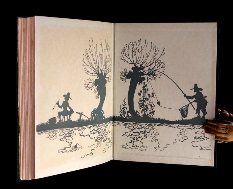 1931 Rare First Edition - THE COMPLEAT ANGLER by Izaak Walton illustrated by Arthur RACKHAM.
