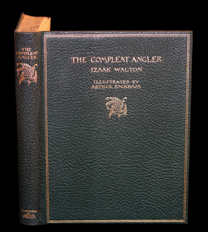 1931 Rare First Edition - THE COMPLEAT ANGLER by Izaak Walton illustrated by Arthur RACKHAM.