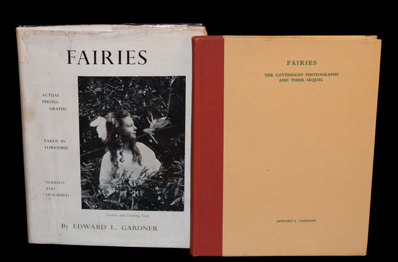 1951 Rare Book - FAIRIES, The Cottingley Photographs And Their Sequel by Edward L. Gardner.