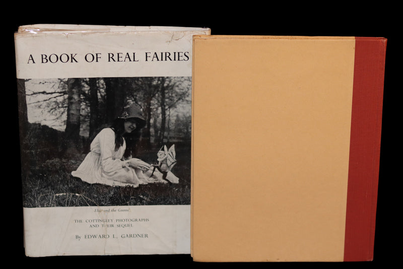 1951 Rare Book - FAIRIES, The Cottingley Photographs And Their Sequel by Edward L. Gardner.