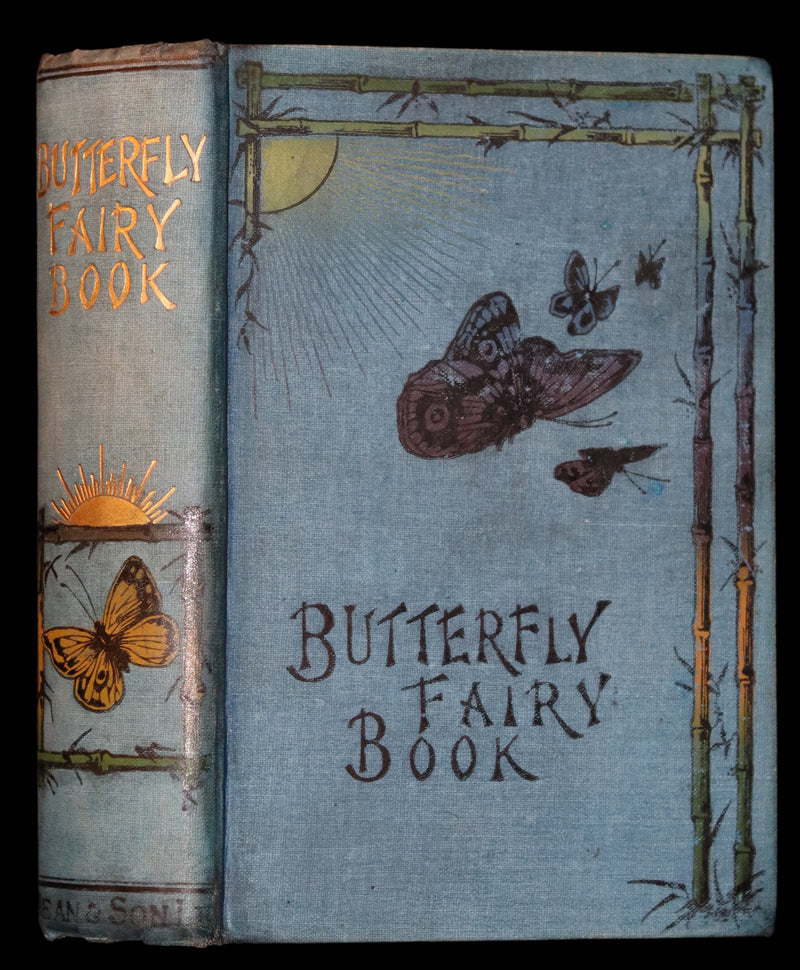 1904 Scarce Book - BUTTERFLY FAIRY BOOK illustrated by Richard Doyle. 1stED.