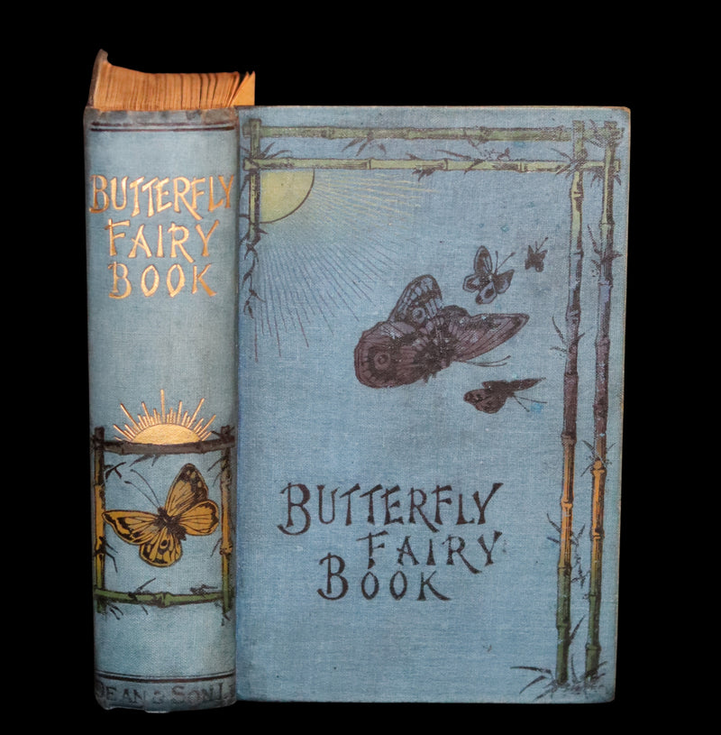 1904 Scarce Book - BUTTERFLY FAIRY BOOK illustrated by Richard Doyle. 1stED.