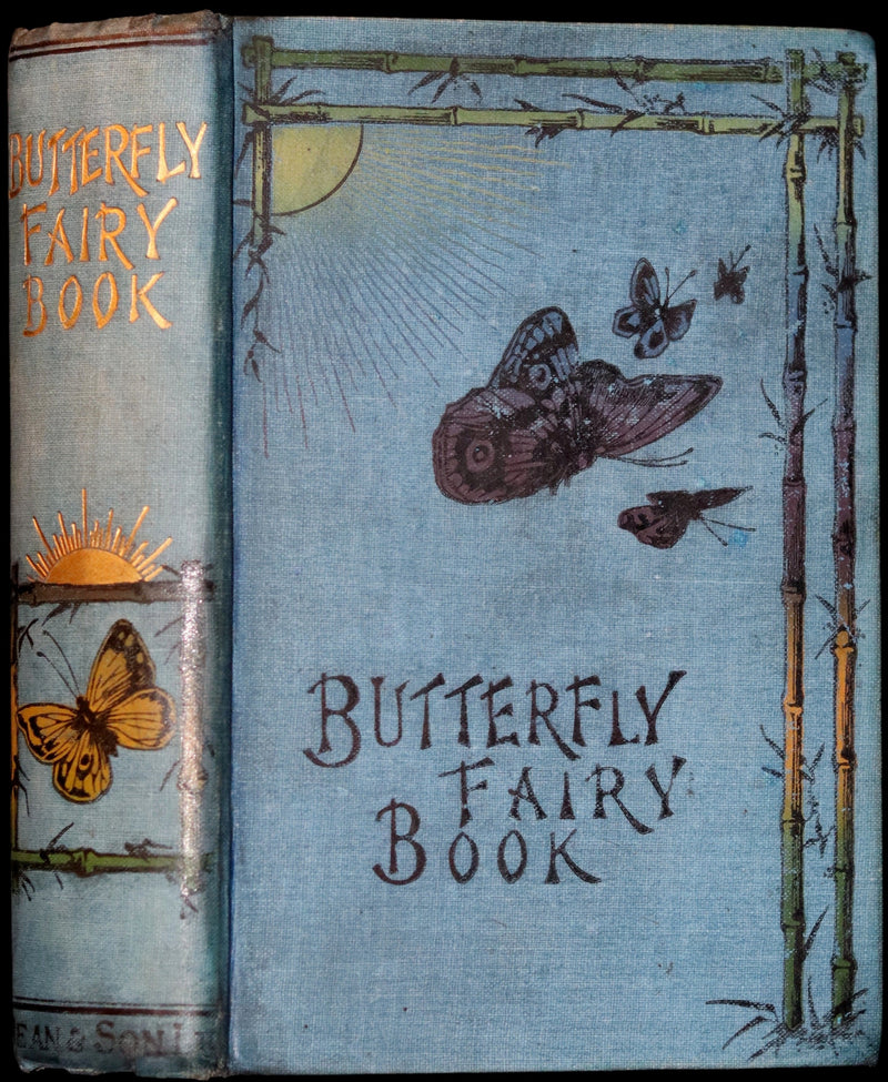 1904 Scarce Book - BUTTERFLY FAIRY BOOK illustrated by Richard Doyle. 1stED.