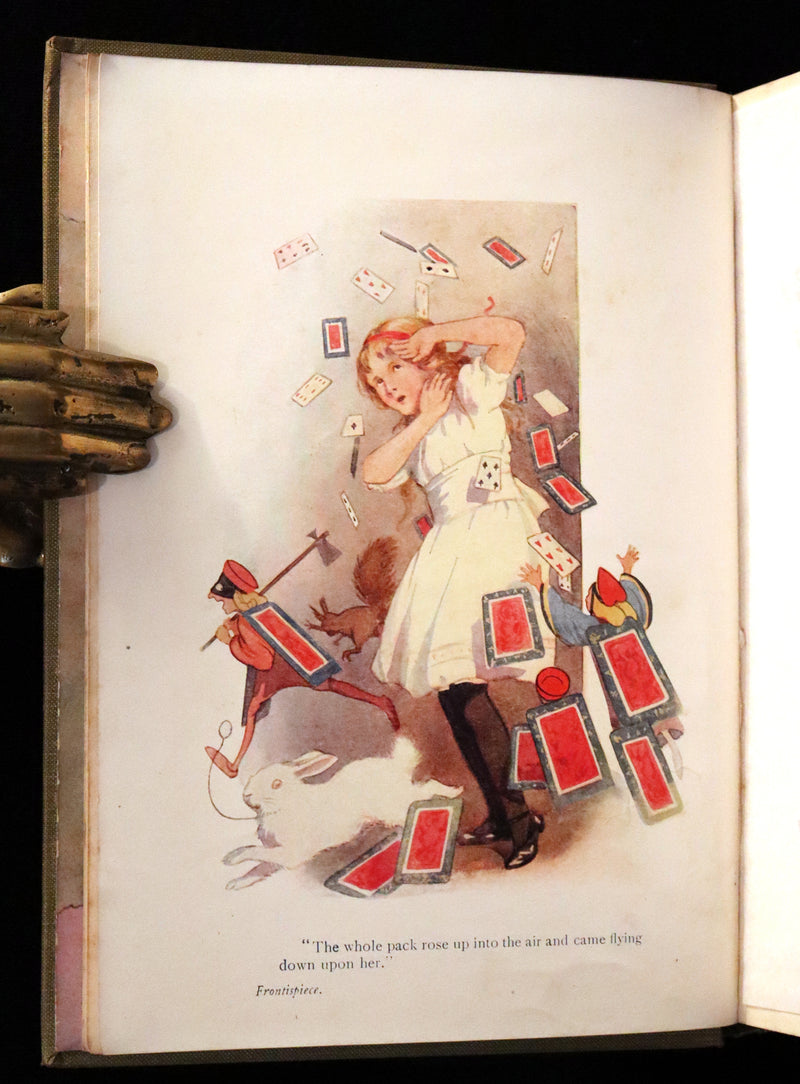 1920 Rare Book - Alice's Adventures in Wonderland illustrated by Margaret W. Tarrant.