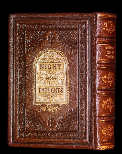 1856 Rare Book ~ The Complaint; or, Night Thoughts by Edward Young. Illustrated.