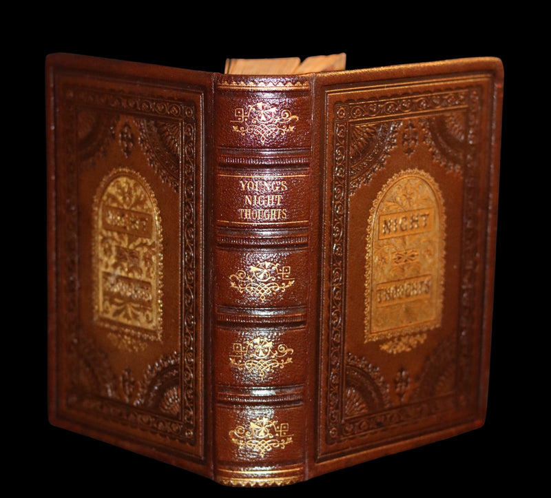 1856 Rare Book ~ The Complaint, or, Night Thoughts by Edward Young. Illustrated.