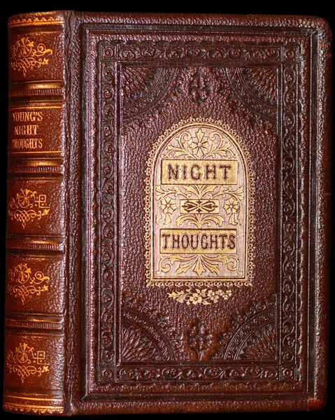 1856 Rare Book ~ The Complaint; or, Night Thoughts by Edward Young. Illustrated.