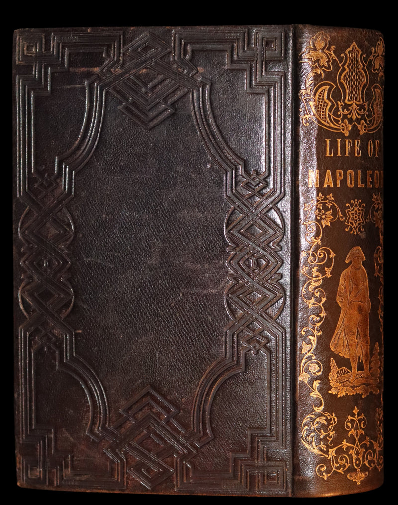1850 Rare Book ~ History of NAPOLEON by Laurent de l'Ardeche, illustrated by Horace Vernet.