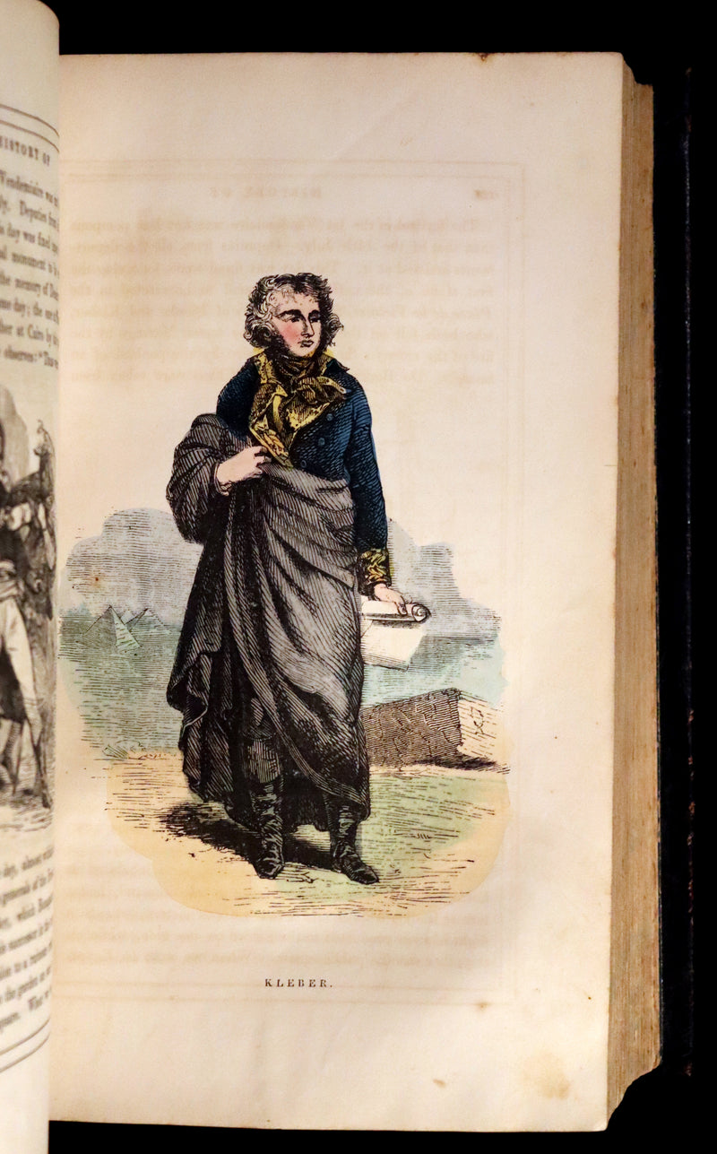 1850 Rare Book ~ History of NAPOLEON by Laurent de l'Ardeche, illustrated by Horace Vernet.