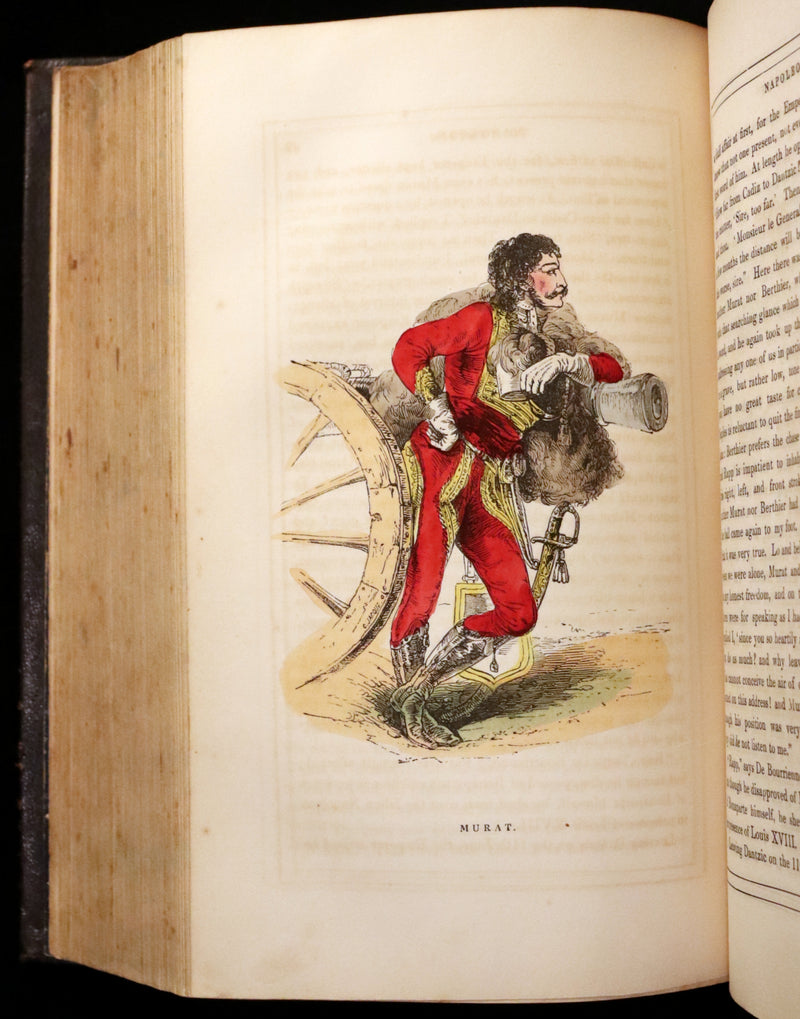 1850 Rare Book ~ History of NAPOLEON by Laurent de l'Ardeche, illustrated by Horace Vernet.