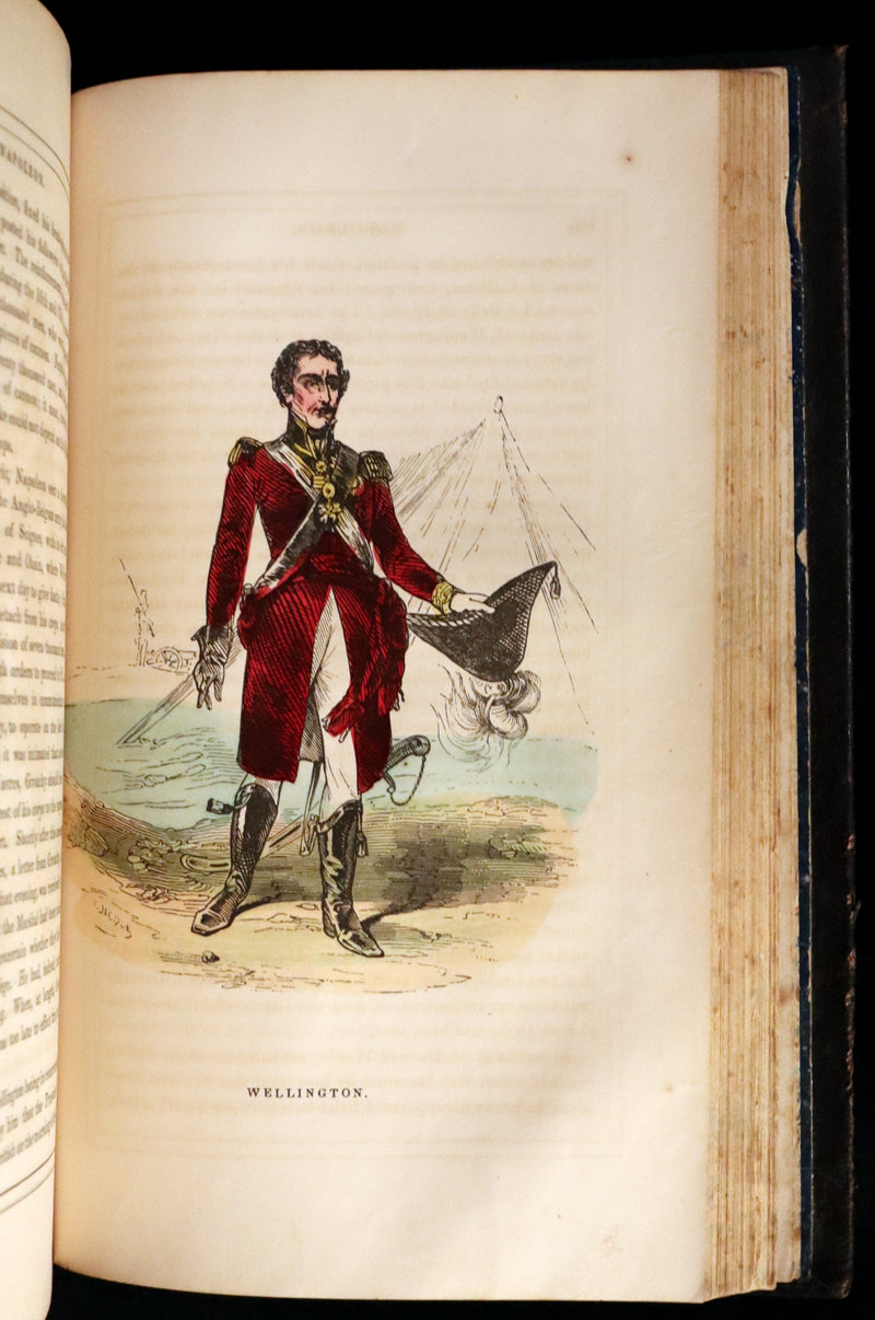 1850 Rare Book ~ History of NAPOLEON by Laurent de l'Ardeche, illustrated by Horace Vernet.