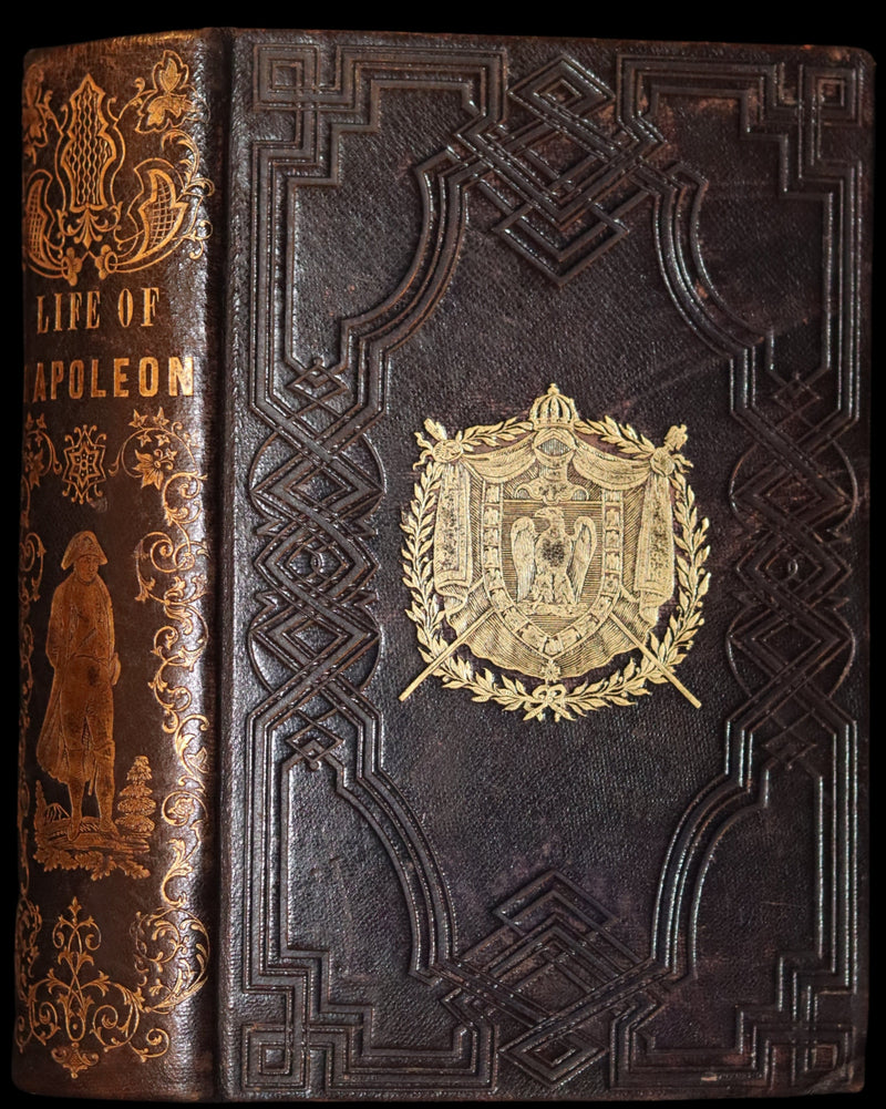 1850 Rare Book ~ History of NAPOLEON by Laurent de l'Ardeche, illustrated by Horace Vernet.