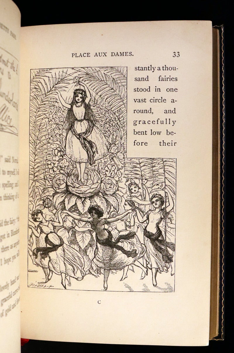 1877 First Edition bound by Root & Son - Our Trip to Blunderland illustrated by Charles Doyle.