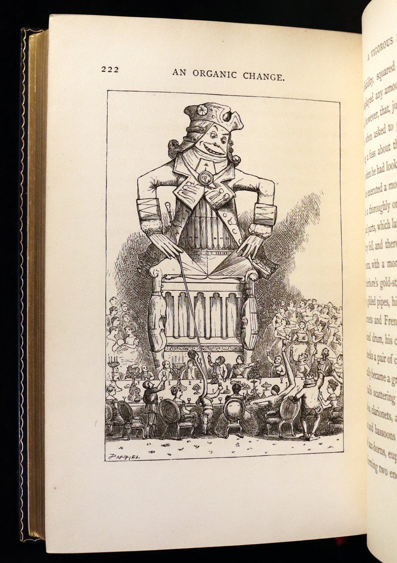 1877 First Edition bound by Root & Son - Our Trip to Blunderland illustrated by Charles Doyle.