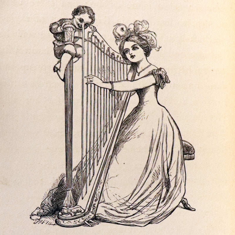 1877 First Edition bound by Root & Son - Our Trip to Blunderland illustrated by Charles Doyle.