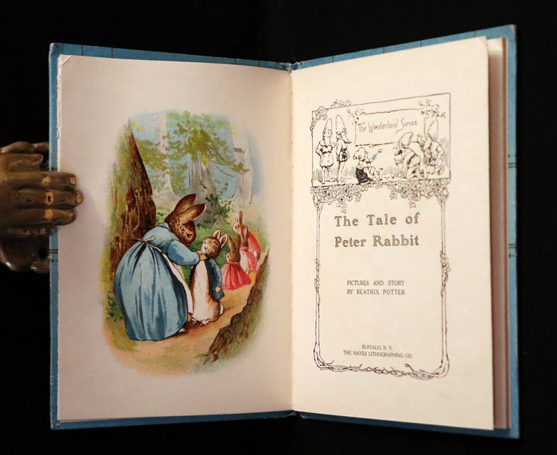 1908 Scarce American Pirated Edition - THE TALE OF PETER RABBIT by Beatrix Potter.