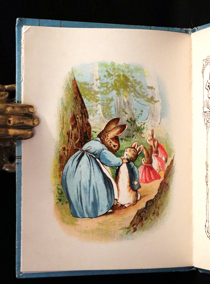 1908 Scarce American Pirated Edition - THE TALE OF PETER RABBIT by Beatrix Potter.