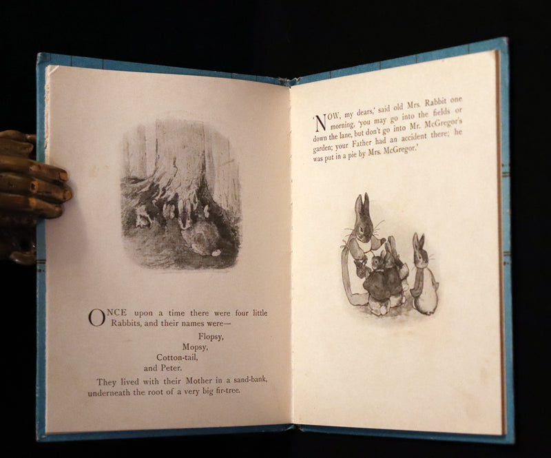 1908 Scarce American Pirated Edition - THE TALE OF PETER RABBIT by Beatrix Potter.