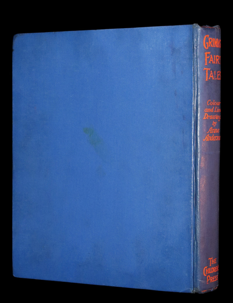 1920 Scarce Edition - Grimm's Fairy Tales illustrated by ANNE-ANDERSON.