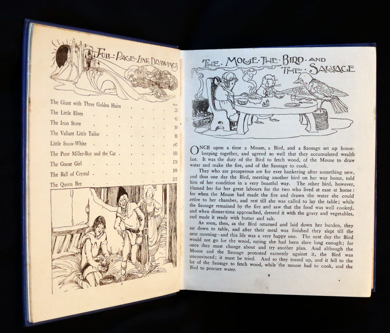 1920 Scarce Edition - Grimm's Fairy Tales illustrated by ANNE-ANDERSON.