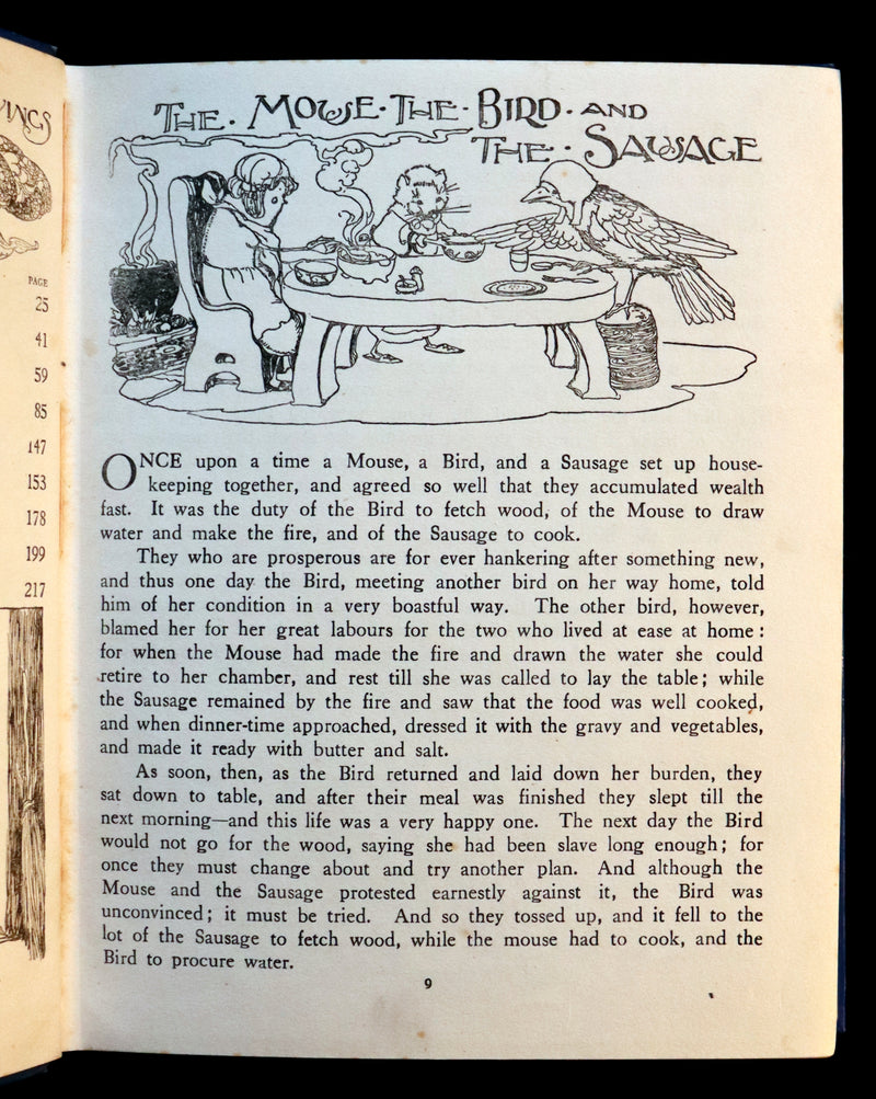 1920 Scarce Edition - Grimm's Fairy Tales illustrated by ANNE-ANDERSON.