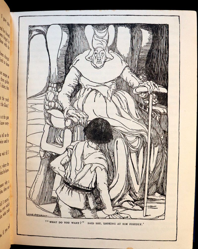 1920 Scarce Edition - Grimm's Fairy Tales illustrated by ANNE-ANDERSON.
