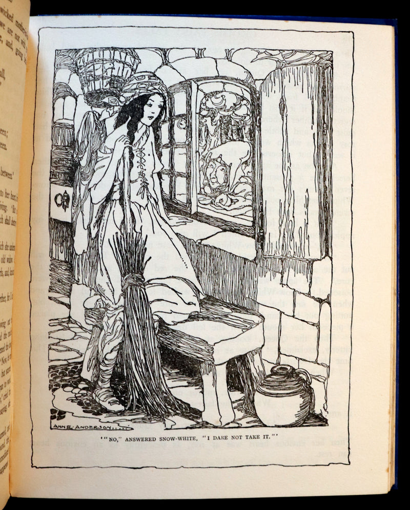1920 Scarce Edition - Grimm's Fairy Tales illustrated by ANNE-ANDERSON.
