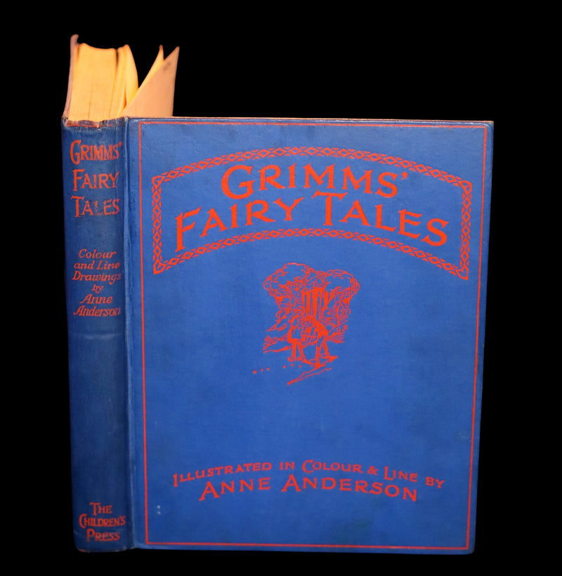 1920 Scarce Edition - Grimm's Fairy Tales illustrated by ANNE-ANDERSON.