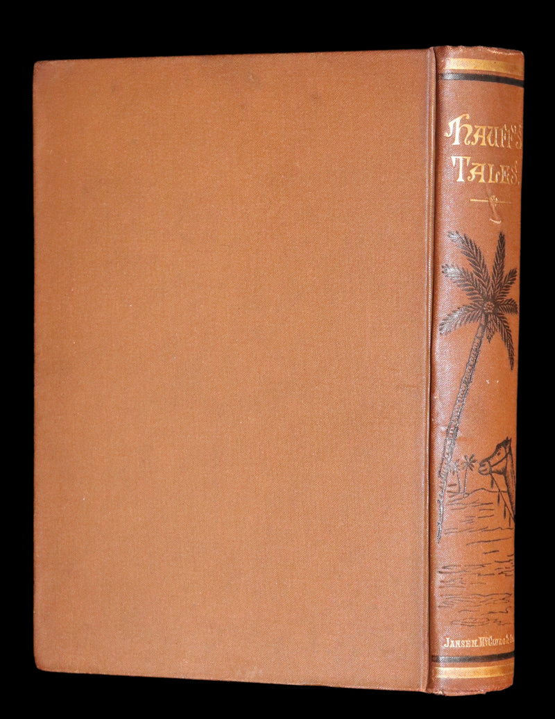 1882 Scarce Victorian Book - HAUFF'S Fairy Tales, Tales of the Caravan, Inn, and Palace. Illustrated.