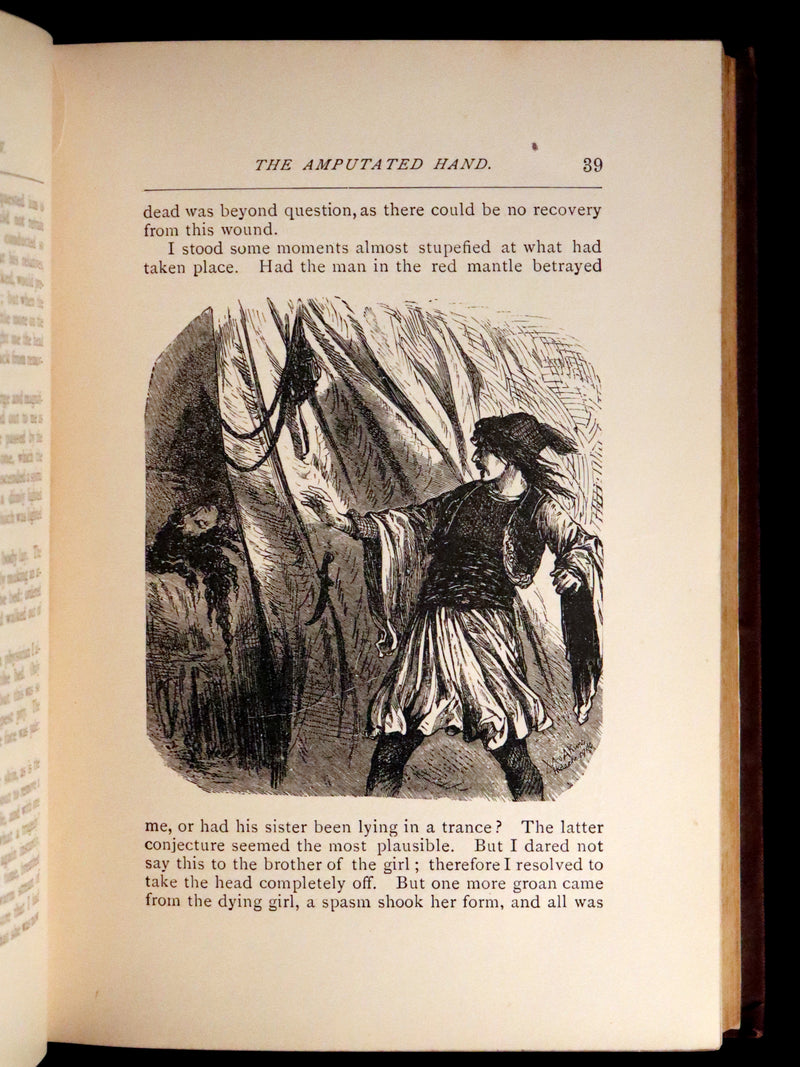 1882 Scarce Victorian Book - HAUFF'S Fairy Tales, Tales of the Caravan, Inn, and Palace. Illustrated.