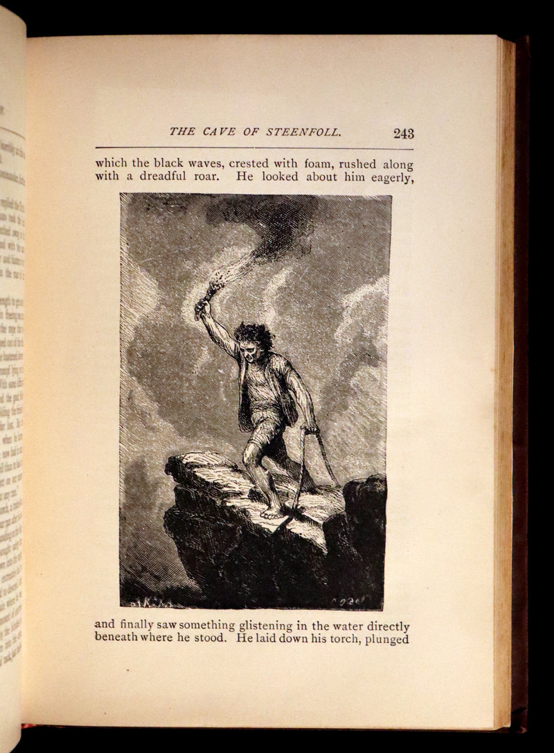1882 Scarce Victorian Book - HAUFF'S Fairy Tales, Tales of the Caravan, Inn, and Palace. Illustrated.