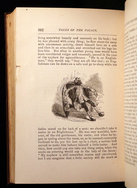 1882 Scarce Victorian Book - HAUFF'S Fairy Tales, Tales of the Caravan, Inn, and Palace. Illustrated.