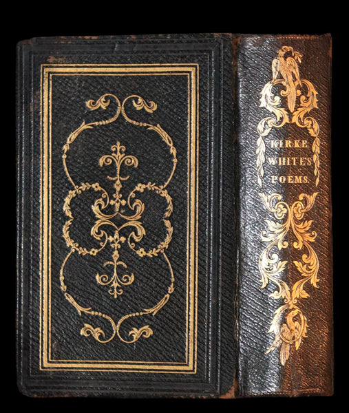 1842 Rare Book - Henry Kirke White Poems and Melancholy Hours.