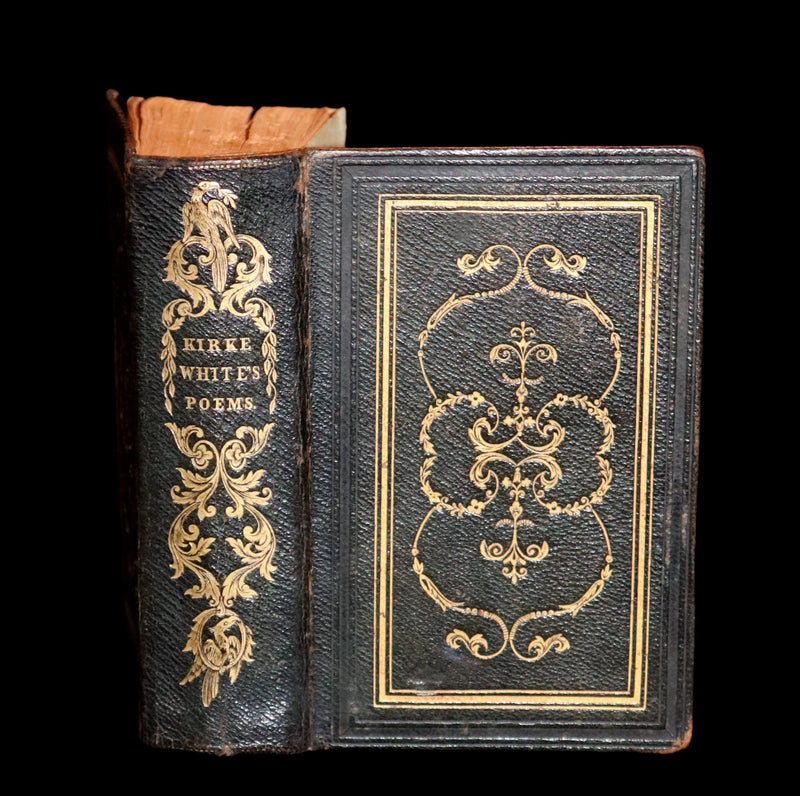 1842 Rare Book - Henry Kirke White Poems and Melancholy Hours.